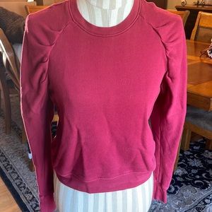 JOIE Korbyn Sweatshirt Burgundy Red